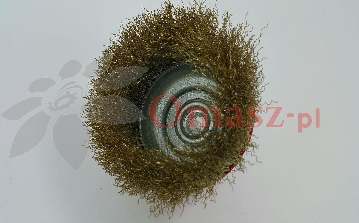 Szczotka doczołowa 100mm z gwintem M14 Modeco