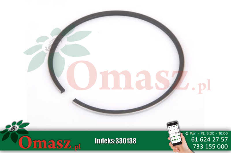 Pierścień tłoka chromowy MF 91233501