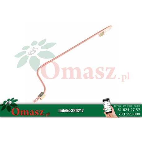 Przewód od przelewu do filtra kompletny MF 1660417M92
