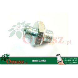 Łącznik filtra paliwa MF 735992M92