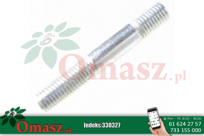 Śruba dwustronna wtryskiwacza MF 0826264