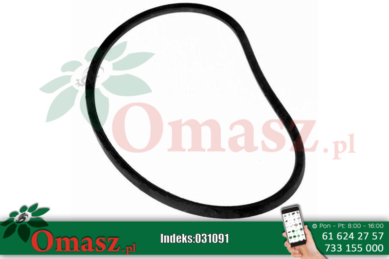 Pasek klinowy Z 1690 3VX zębaty