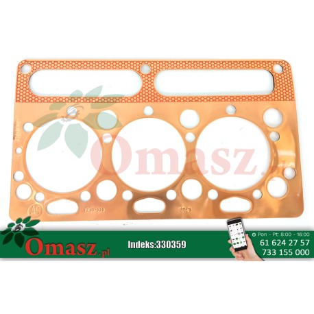 Uszczelka głowicy MF-3 miedziana z silikonem 36812127