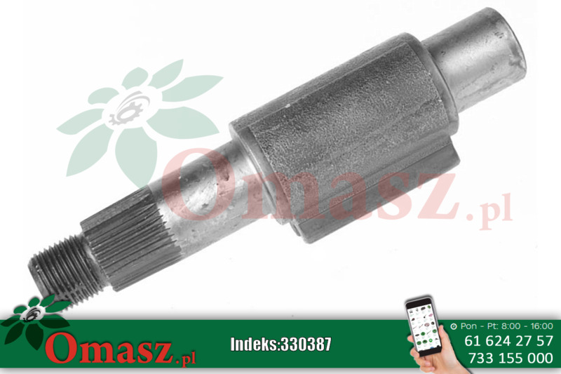 Wał uzębiony kolumny kierowniczej MF 1850017M1