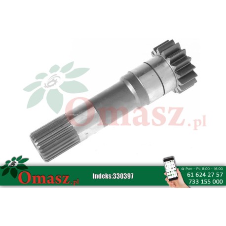 Wałek sprzęgłowy II stopnia MF 1671704M91