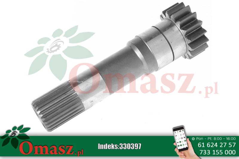Wałek sprzęgłowy II stopnia MF 1671704M91