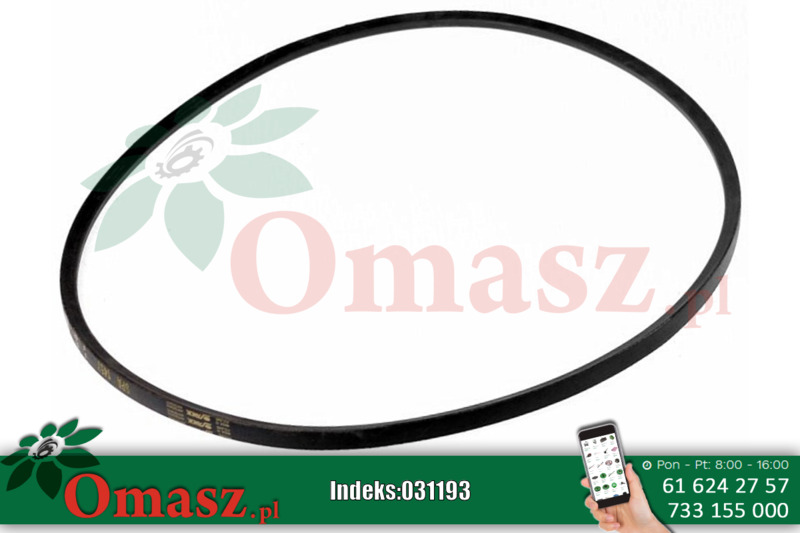 Pasek klinowy SPA 1457