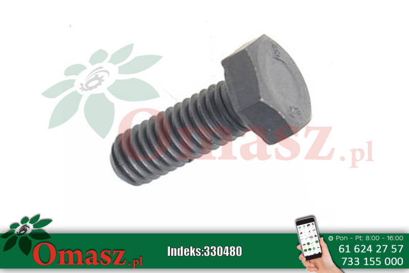 Śruba pokrywy rozrządu krótka MF 0748414