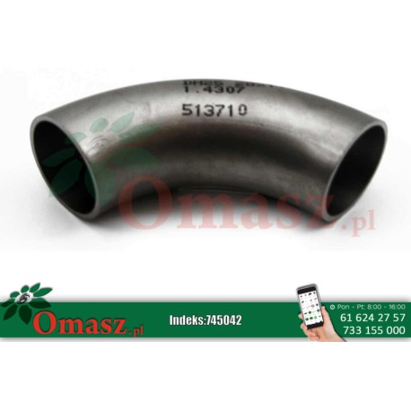 Kolanko DN25 M28x1,5 schładzalnik mleka