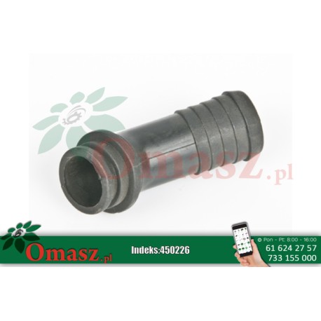 Kolanko opryskiwacza *25/90 - mocowana nakrętka 1 1/4cala AP21K25