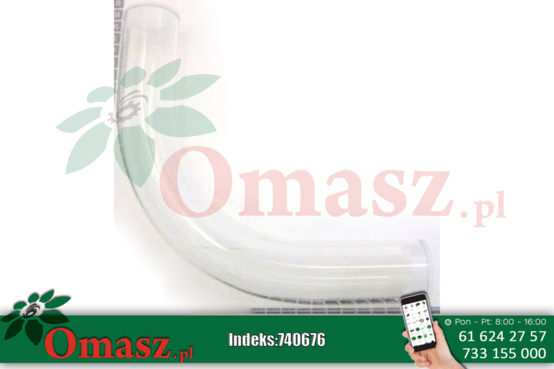 Kolanko szklane 40mm/90 stopni 95653501