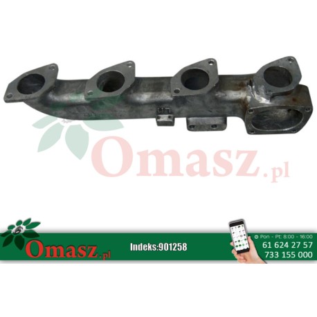 Kolektor ssący Ursus, silnik 4 cylindrowy z turbiną 83022002