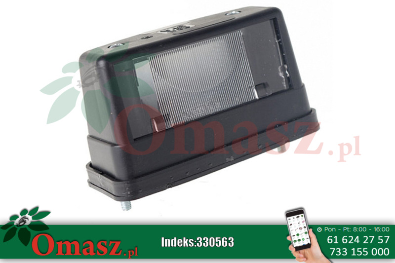Lampa tablicy rejestracyjnej MF 0820050000
