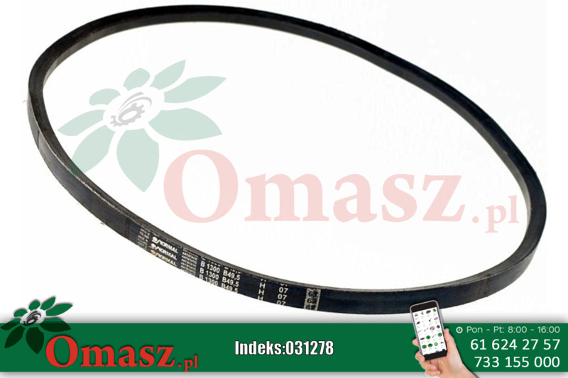 Pasek klinowy B 1300