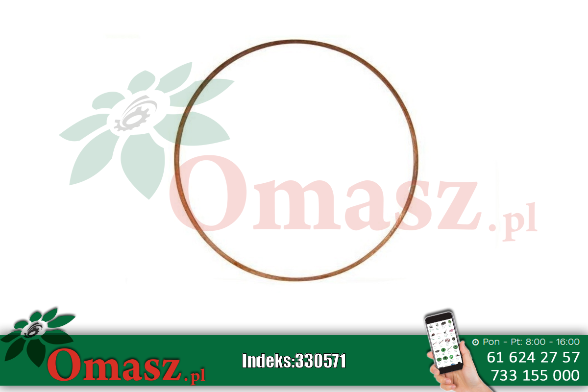 Podkładka miedziana tulei cylindra MF 31558321