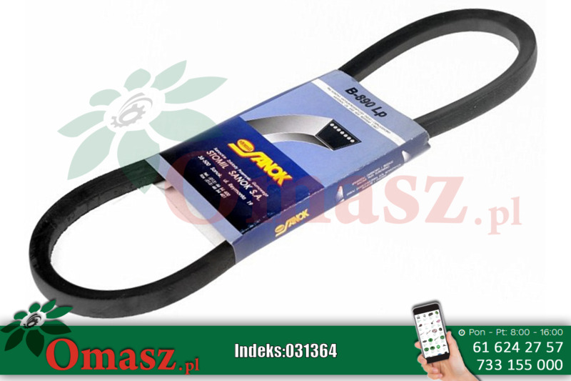 Pasek klinowy B 890Ld / 850Li