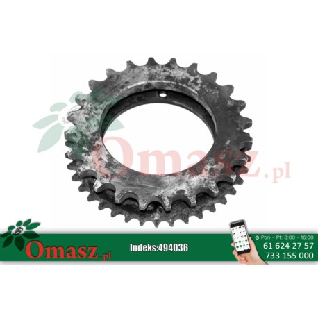Koło łańcuchowe Sipma, kompletne, podwójne, skok 5/8 - 1 cal 5224/04-520