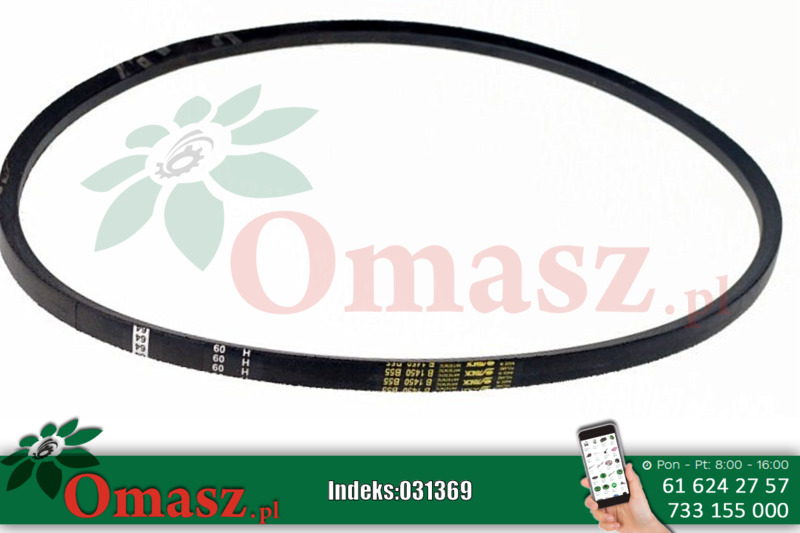 Pasek klinowy B 1450
