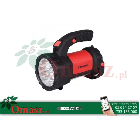 Latarka ładowalna 15+2 LED Tiross TS-1871