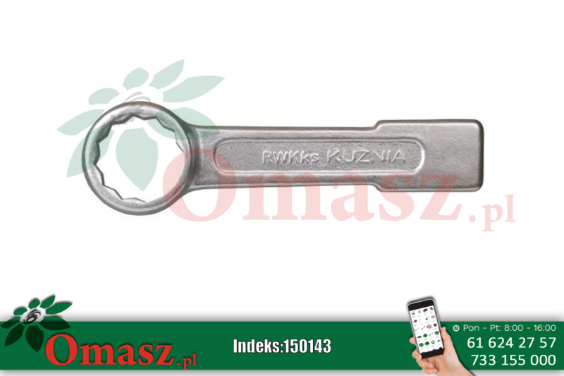 Klucz oczkowy jednostronny 41mm Kuźnia