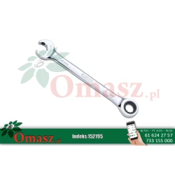 Klucz płasko-oczkowy 10mm z grzechotką Sata S43606