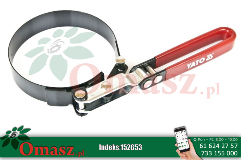 Klucz filtra oleju 95-111mm YT-0823