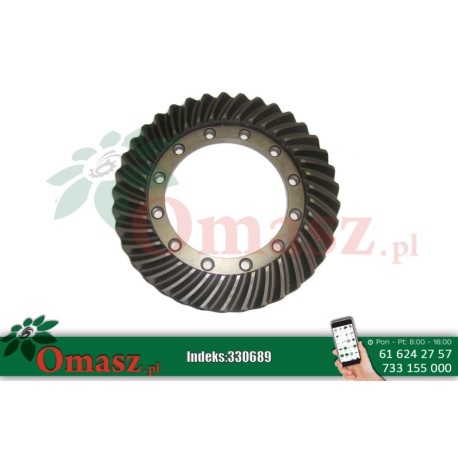 Komplet koło talerzowe i wałek atakujący MF235