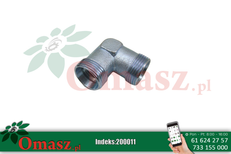 Kolanko hydrauliczne BB 22/22 krótkie