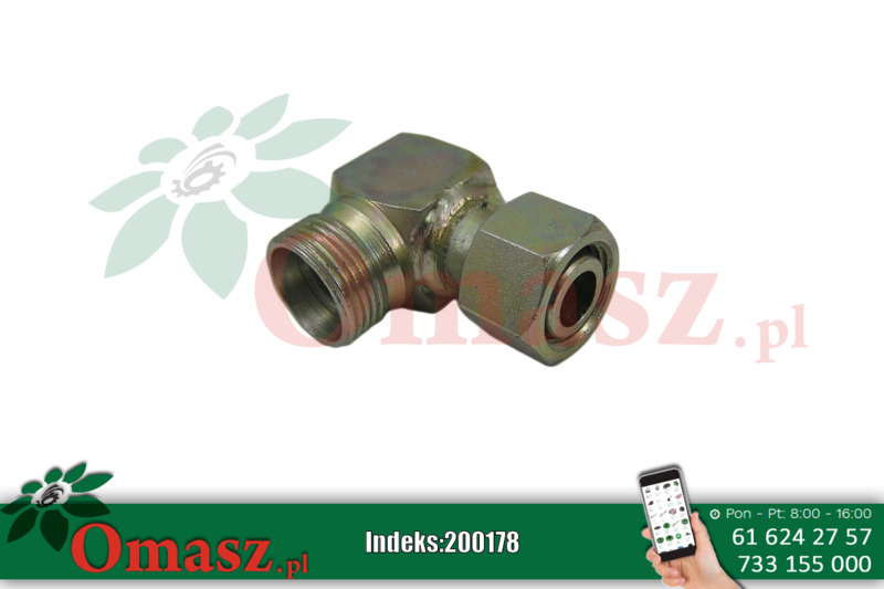 Kolanko hydrauliczne AB 18/22