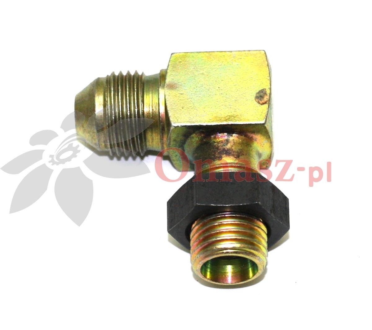 Kolanko hydrauliczne BB JIC UNF 15,87/14 14 kontra