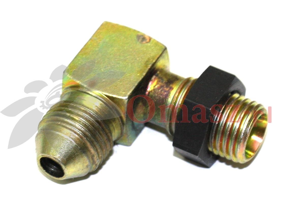 Kolanko hydrauliczne BB JIC UNF 15,87/14 14 kontra