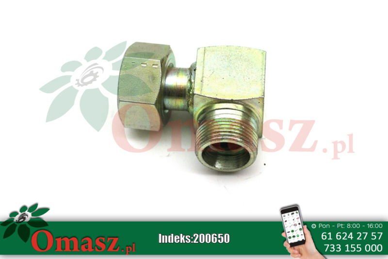 Kolanko hydrauliczne AB 24*1,5/24*1,5