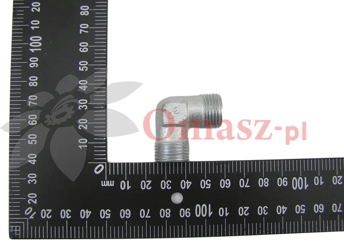 Kolanko hydrauliczne BB 18/18 krótkie