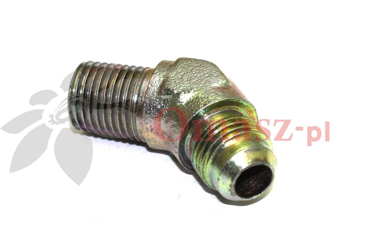 Kolanko hydrauliczne BB JIC UNF 14,28/14,28  45&#039;
