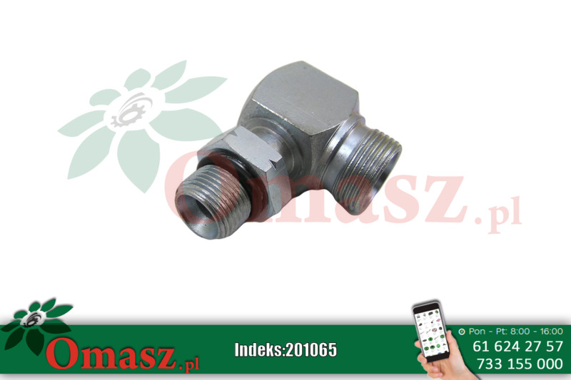 Kolanko hydrauliczne BB 22/16,5 16,5 kontra