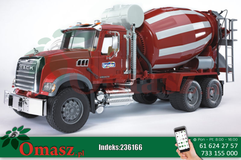 zabawka Ciężarówka MACK Betoniarka