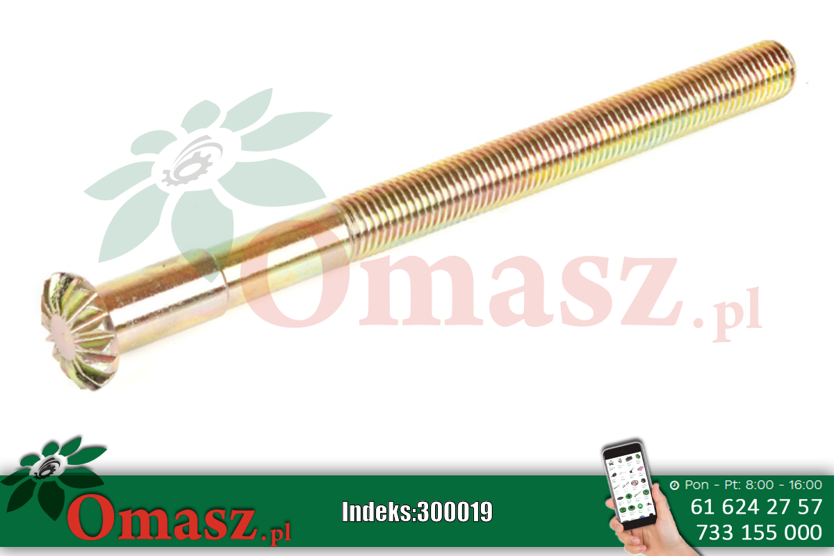 Cięgło z kółkiem zębatym wieszaka Ursus C-330 50/02-098/0