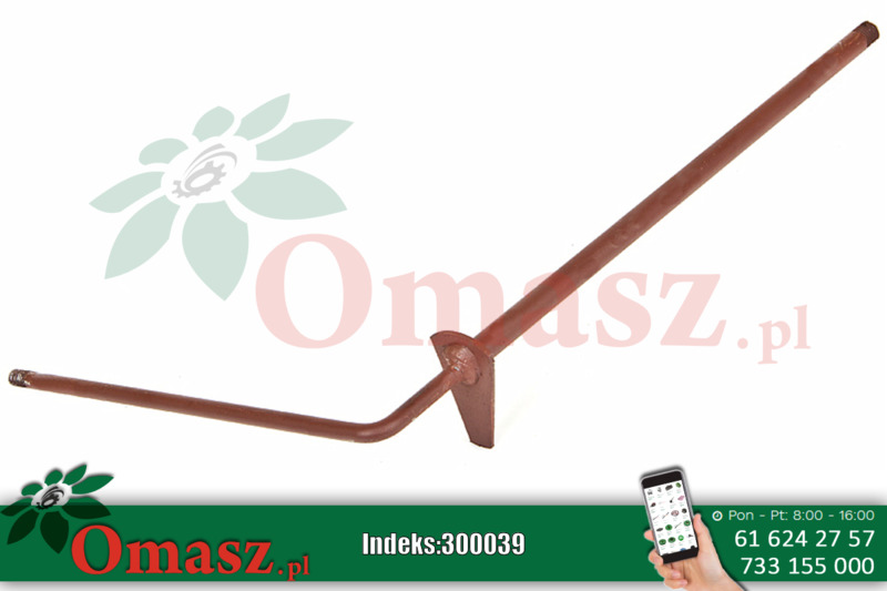 Dźwignia gazu ręcznego stary typ Ursus C-330 42/32-031/1