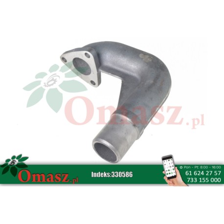Kolanko tłumika MF 4 3029183M1