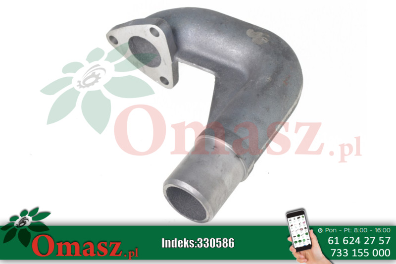 Kolanko tłumika MF 4 3029183M1