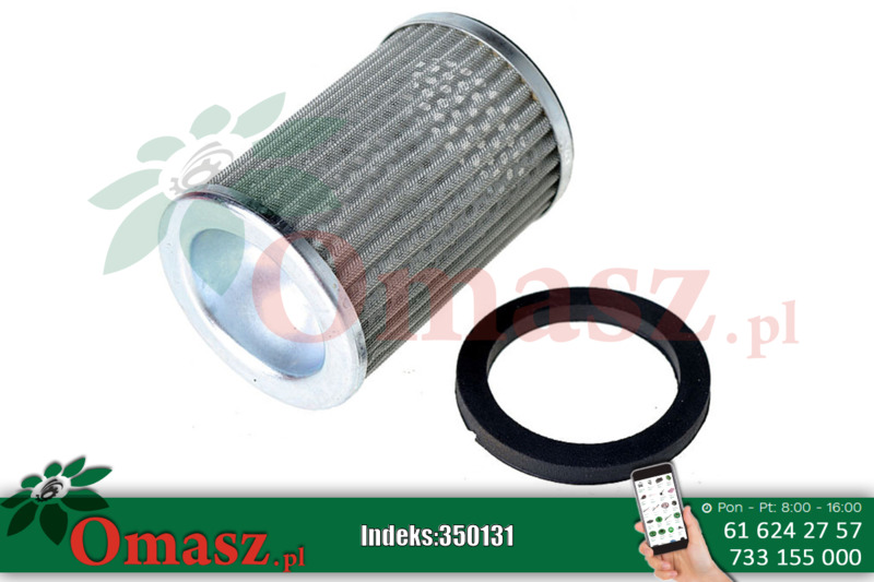 Wklad metalowy filtra oleju hydraulicznego 1870199M92