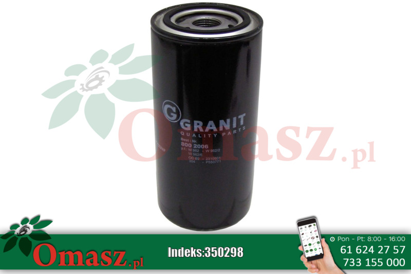 Filtr oleju silnikowego 8002006