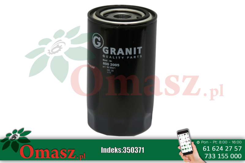 Filtr oleju silnikowego 8002005