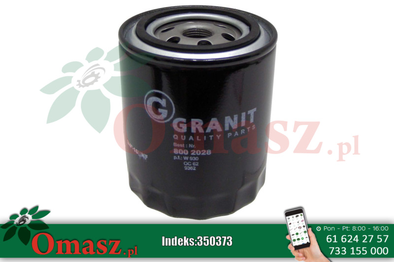 Filtr oleju silnikowego 8002028