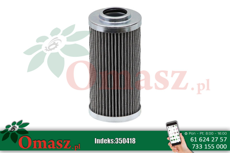 Wklad metalowy filtra oleju hydraulicznego 8002086