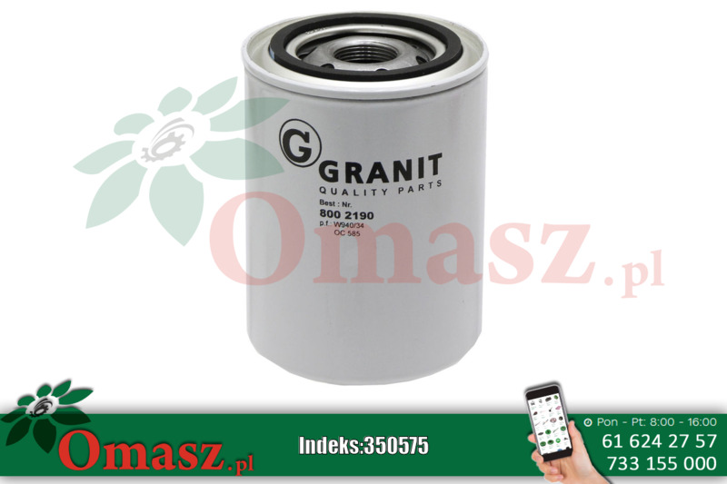 Filtr oleju silnikowego 8002190