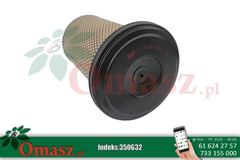 Filtr powietrza zewnętrzny Zetor 565C20325