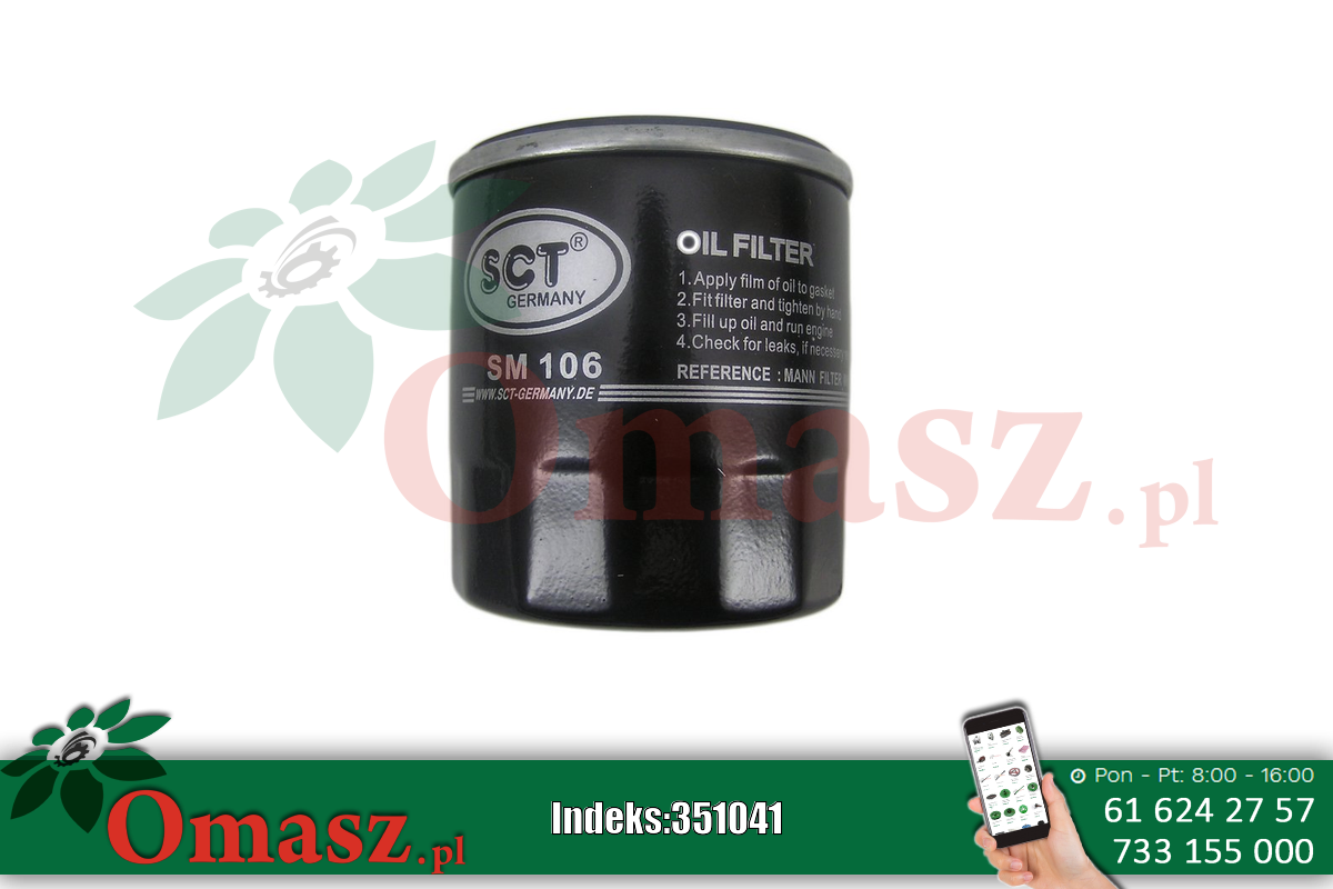 Filtr oleju silnikowego SP4020/1
