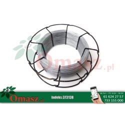 Drut ocynkowany ogrodzeniowy do pastucha 1,2mm/500m