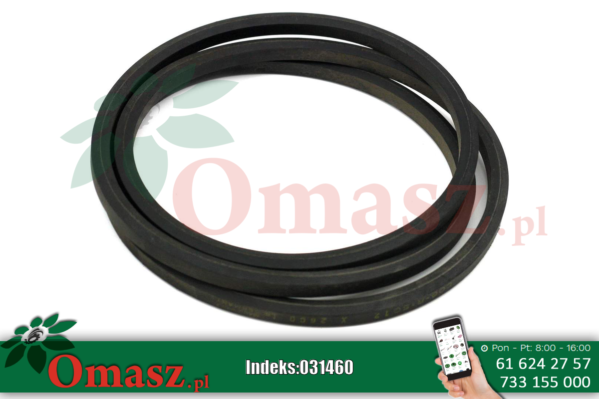 Pasek klinowy BB 2600 - dwustronnego działania
